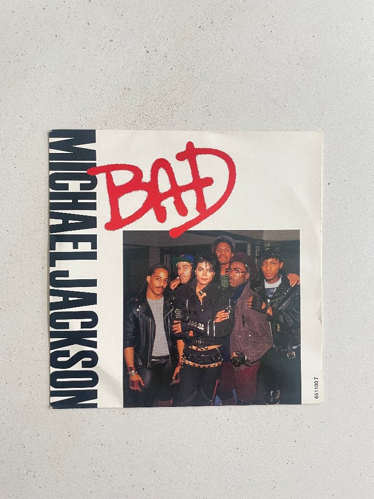 Michael Jackson - Bad, Originele persing, 7 inch, Ophalen of Verzenden, Zo goed als nieuw
