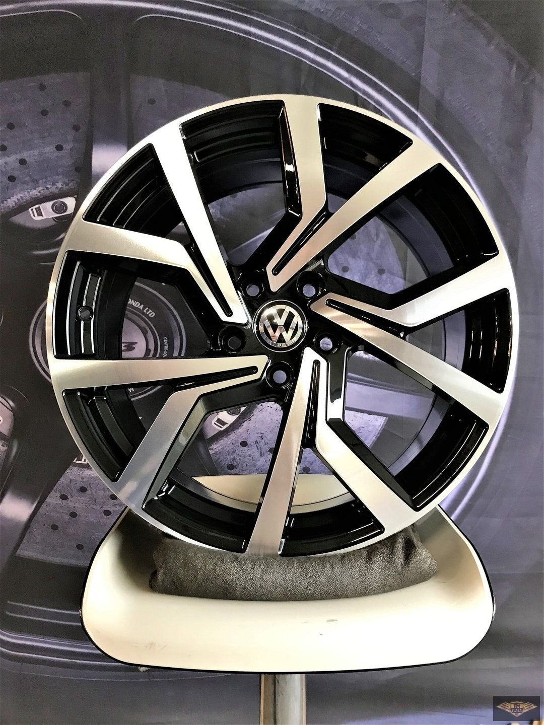 19 inch 5x112 VW Brescia Look Velgen Nieuw, Auto-onderdelen, 19 inch, Velg(en), -, -