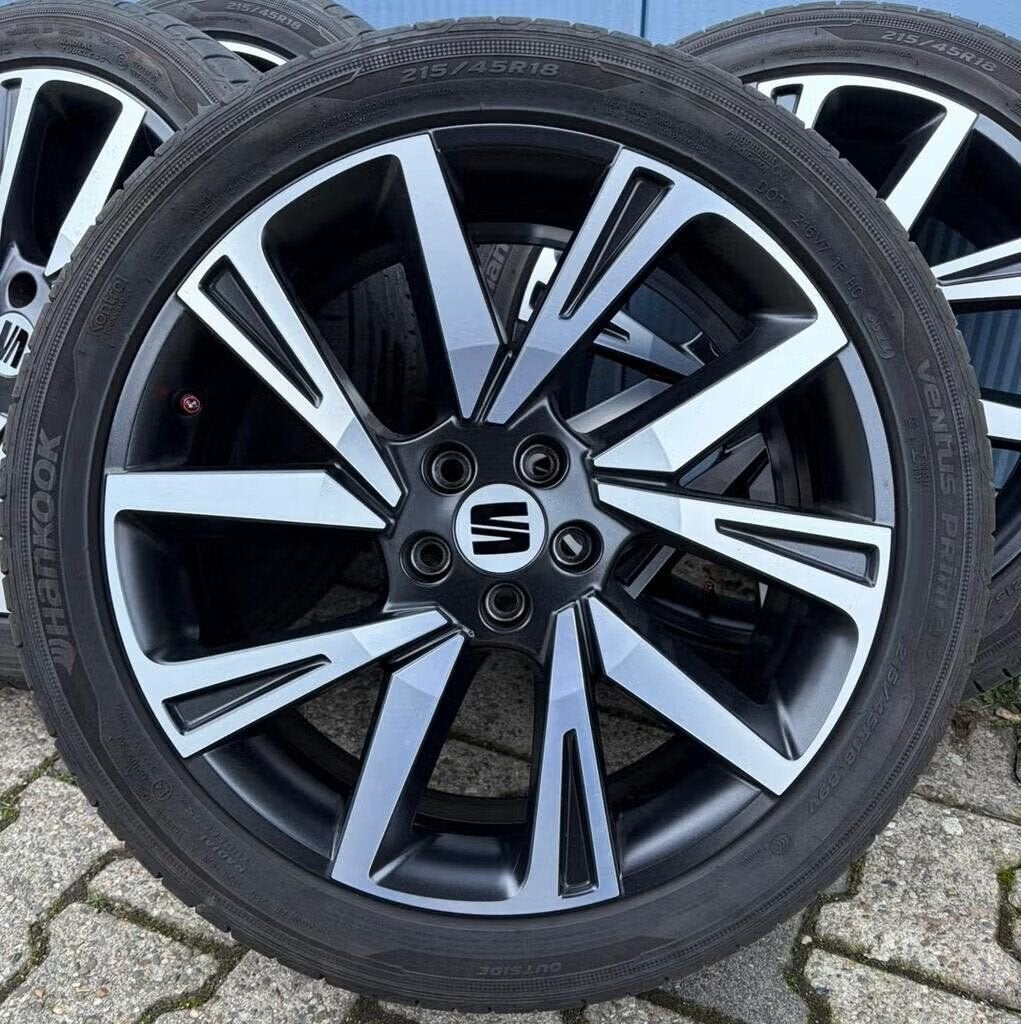 18” Originele Seat Arona Velgen + Zomerbanden, 18 inch, -, -, Banden en Velgen