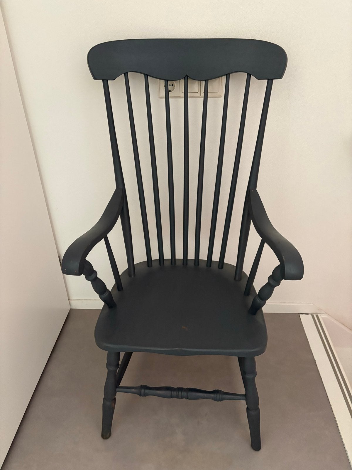 Vintage Windsor stoel, Huis en Inrichting, Stoelen, Ophalen, Gebruikt, Klassiek, Hout