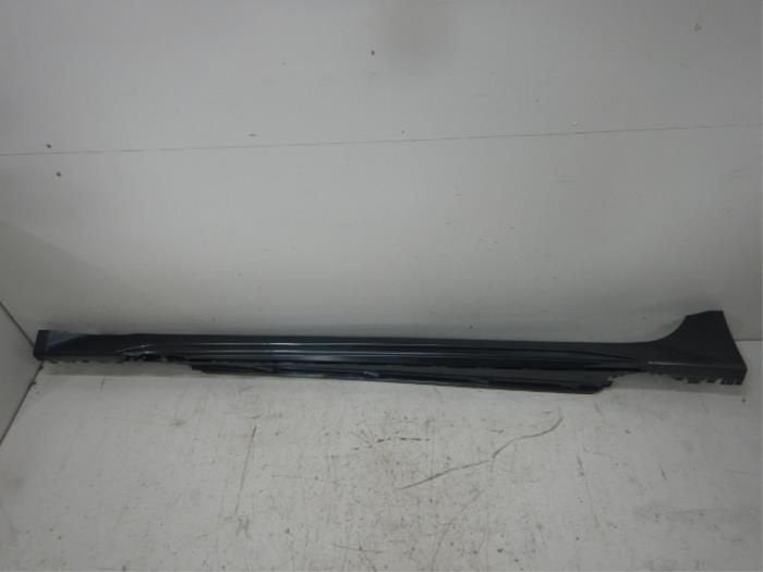 Audi RS7 4K8 C8 Sideskirt Links Grijs (4K8853855B), Ophalen of Verzenden, Gebruikt, Bumper