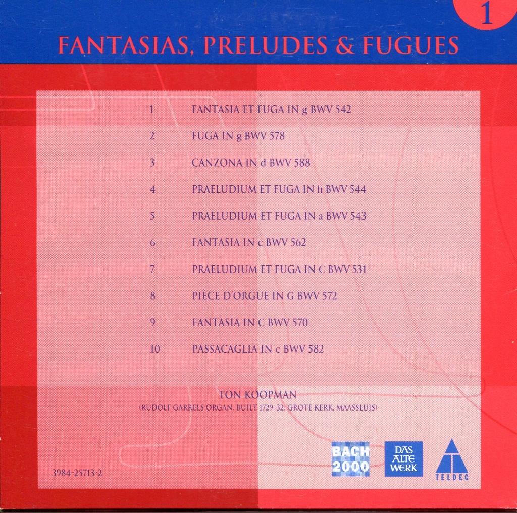 Bach The Organ Works / Ton Koopman ( 16 cd ), Ophalen of Verzenden, Barok, Zo goed als nieuw, Overige typen