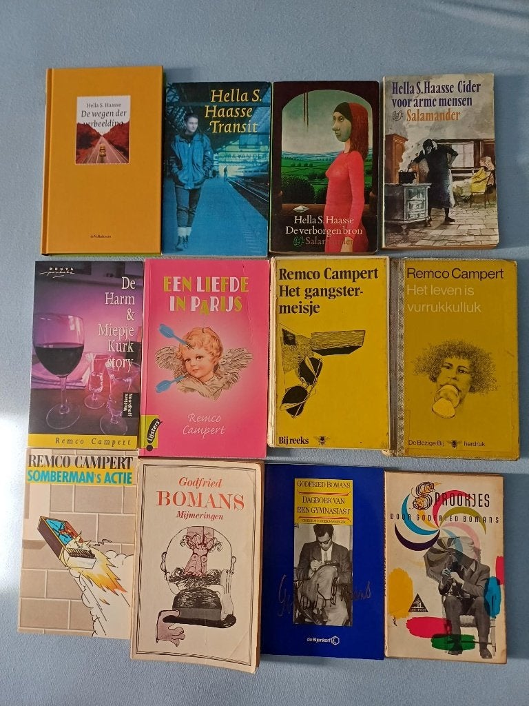 Hella S. Haasse, Remco campert & Godfried Bomans boeken, Boeken, Ophalen of Verzenden, Gelezen