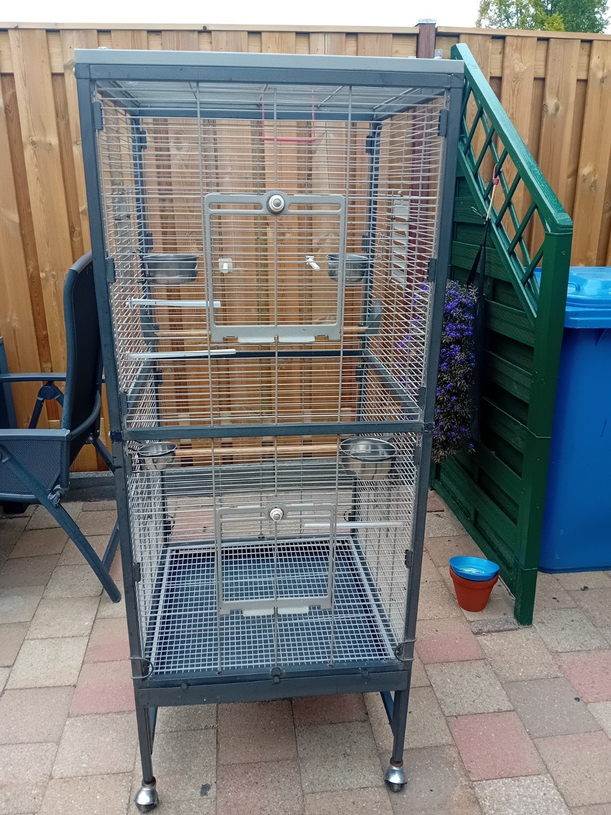 te koop  Montana kooi, Ophalen, Gebruikt, Metaal, Vogelkooi