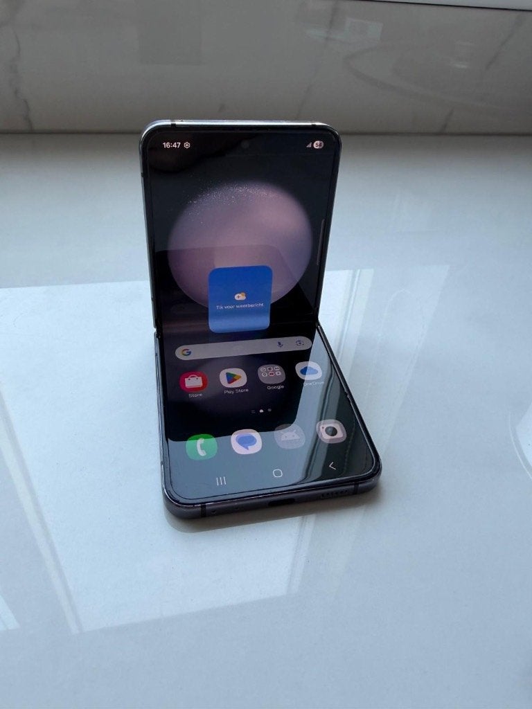 Samsung Galaxy Z Flip 5 zwart 256 GB, Telecommunicatie, Mobiele telefoons | Samsung, Gebruikt, Zwart, Ophalen of Verzenden, Zonder simlock
