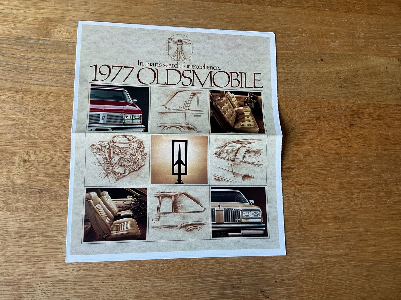 Oldsmobile brochure 1977 - Klassieke Amerikaanse auto's, Ophalen of Verzenden, Zo goed als nieuw, Overige merken