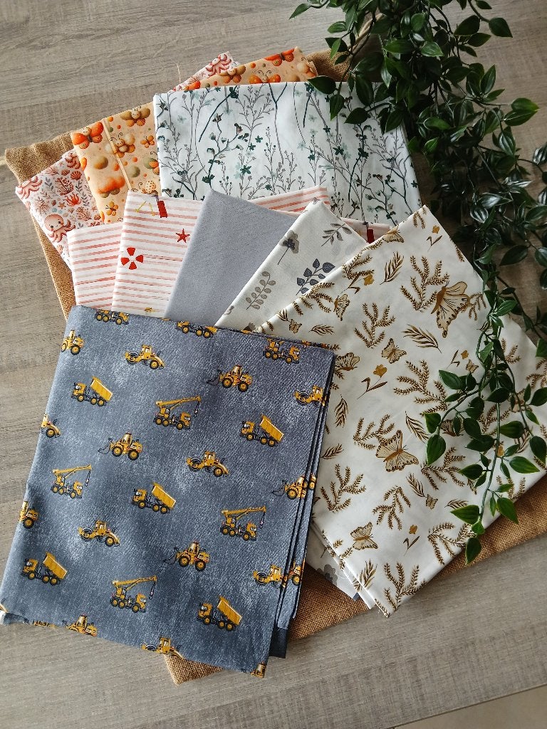 PROMO stoffenpakket Poplin katoen!, Overige kleuren, 120 cm of meer, Ophalen of Verzenden, Katoen