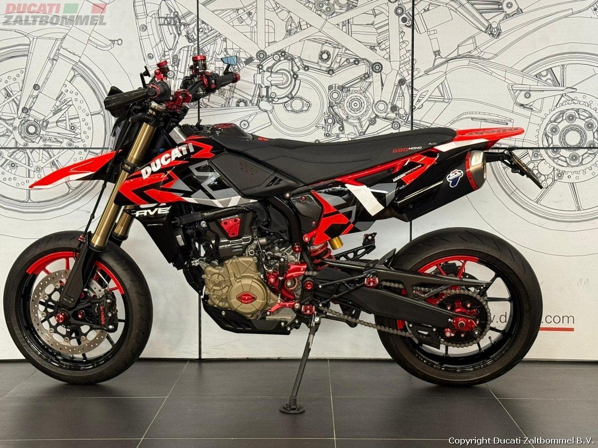 Ducati HYPERMOTARD 698 MONO RVE (bj 2025), Meer dan 35 kW, Handgeschakeld, 659 cc, SuperMoto