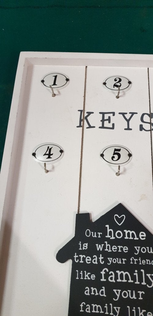 sleutel bord voor 6 sleutels home, Huis en Inrichting, Ophalen of Verzenden, 'T Olde Gre-j, Info@toldegrej.nl, Endepoelstraat 20f Didam