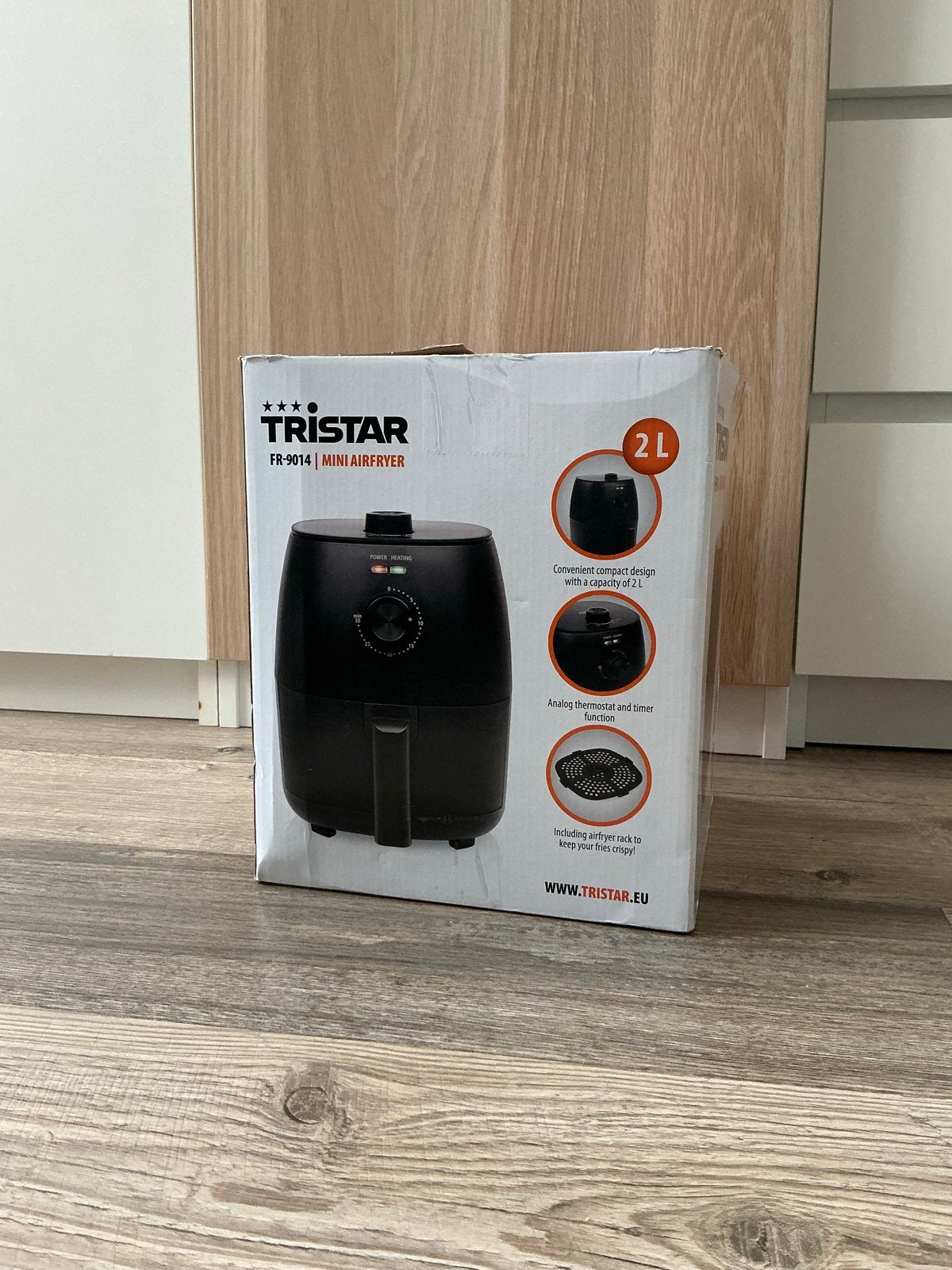 Tristar Airfryer 2 liter - Compact en Efficiënt