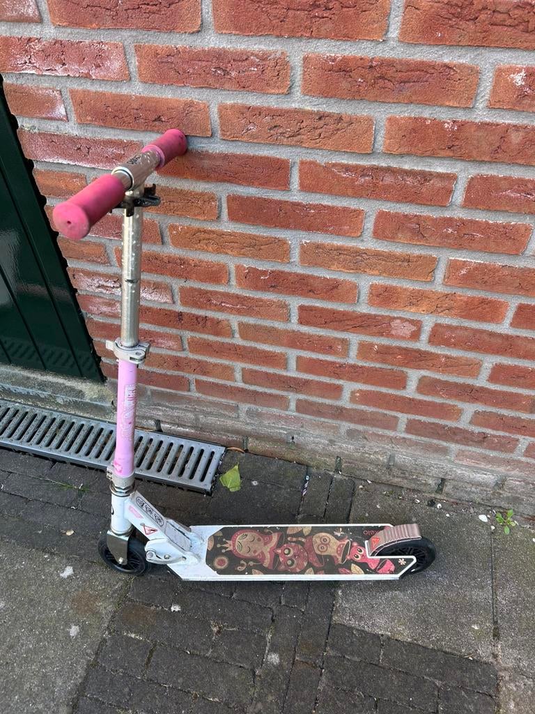 OXELO Step met vering roze en verstelbaar, Ophalen, Gebruikt, Gewone step