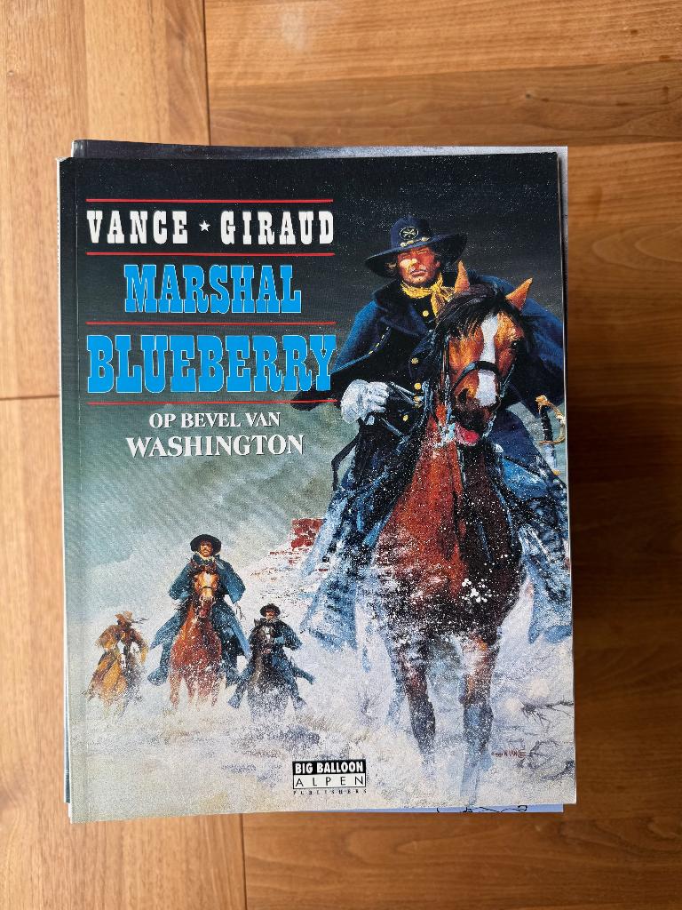 (Luitenant) Blueberry stripboeken, Boeken, Meerdere stripboeken, Ophalen, Zo goed als nieuw, Charlier & Giraud
