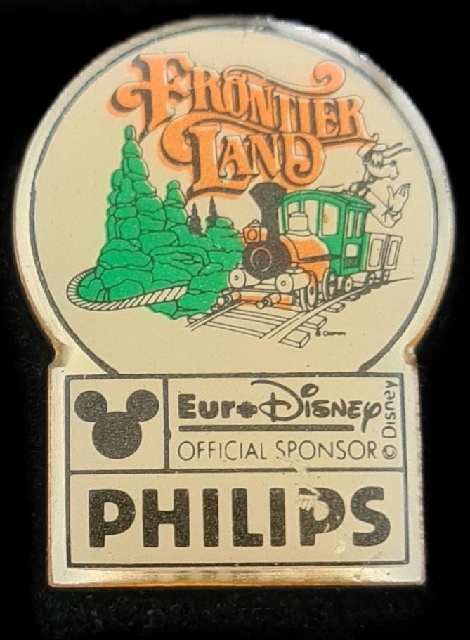 Philips Euro Disney Frontier Land pin, Verzamelen, Speldjes, Pins en Buttons, Verzenden, Nieuw, Merk, Speldje of Pin