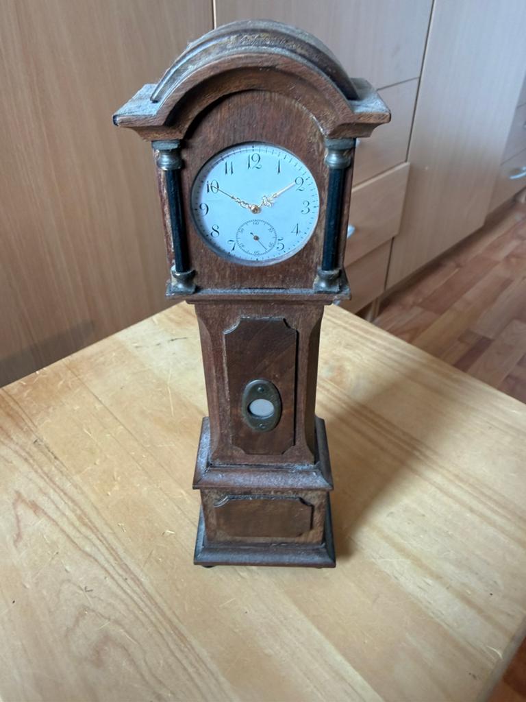 Porte montre klok met zakhorloge, Verzenden, Gebruikt