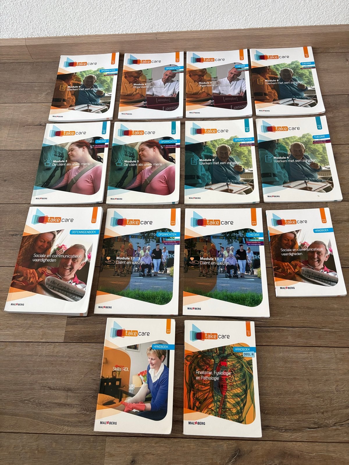 Take Care boeken MBO Verpleegkunde/Maatschappelijke Zorg, Boeken, Ophalen of Verzenden, Gelezen, Overige niveaus, Overige vakken