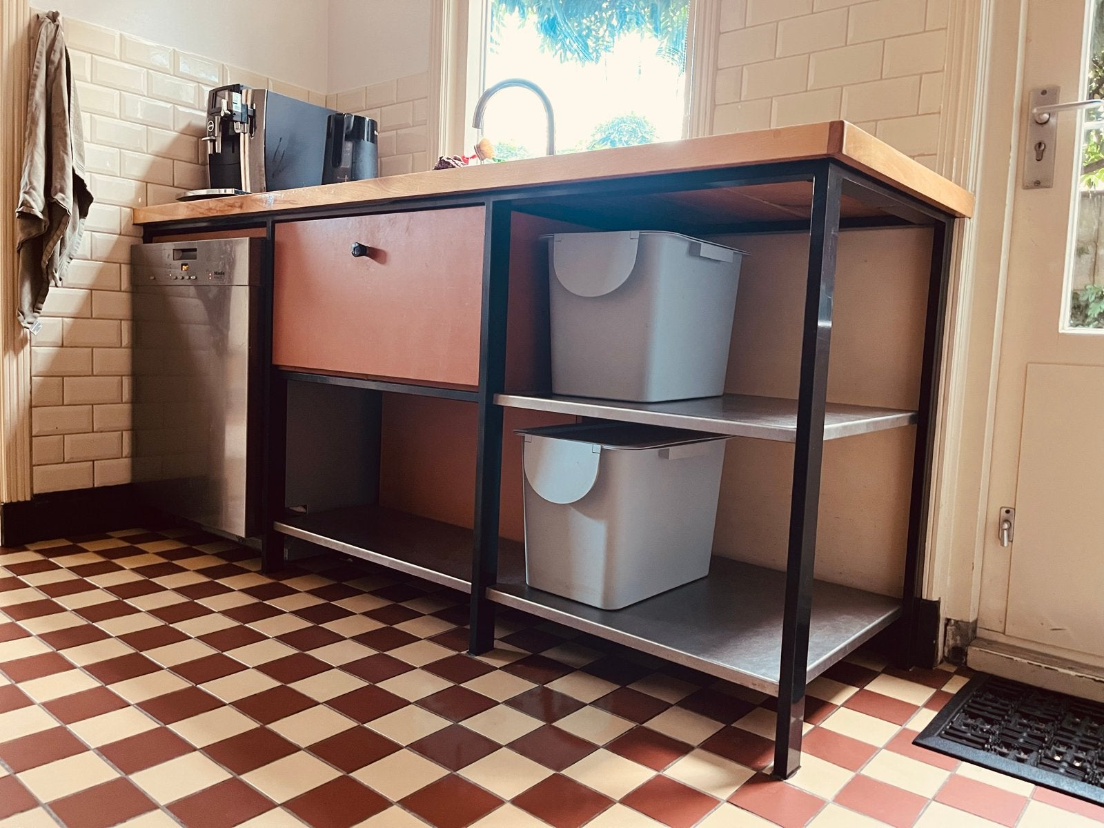 Gratis Keukenblokken (exclusief apparatuur), Huis en Inrichting, Keuken | Complete keukens, Ophalen, Gebruikt, Overige kleuren
