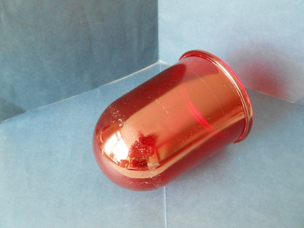 Glas voor Signaallicht, Machinekamerlicht, Putslicht, rood, Watersport en Boten, Ophalen of Verzenden, Gebruikt, Overige typen