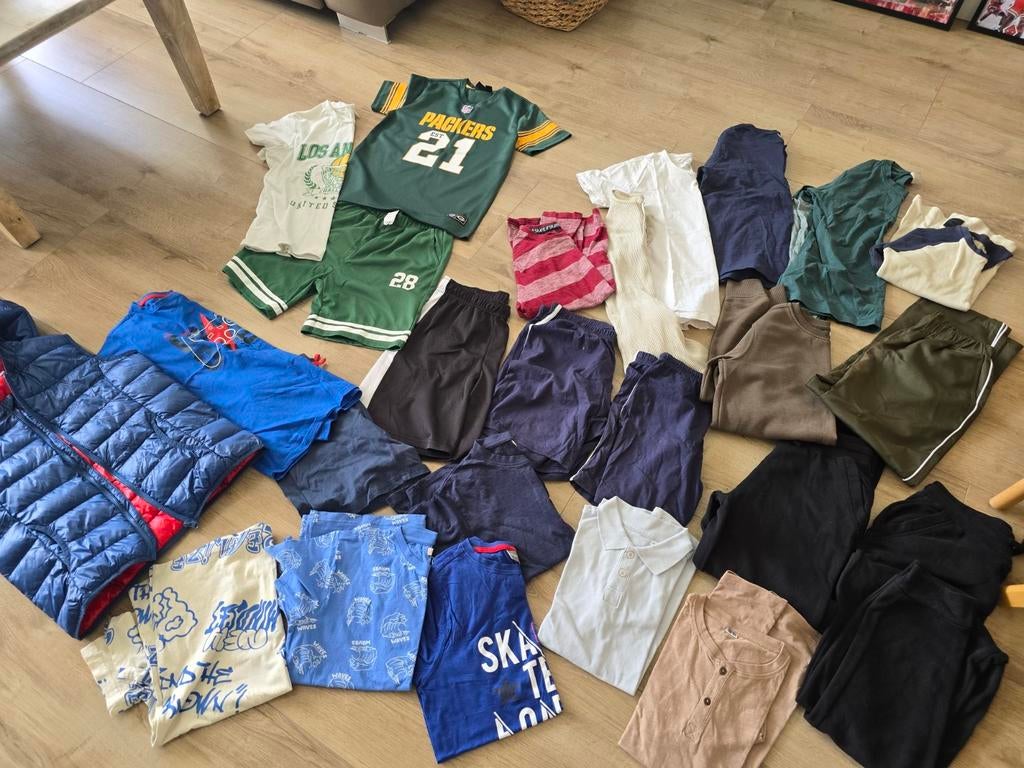 Kledingpakket jongen maat 158/164 - Zeer nette staat, Ophalen of Verzenden, Zo goed als nieuw, Maat 146