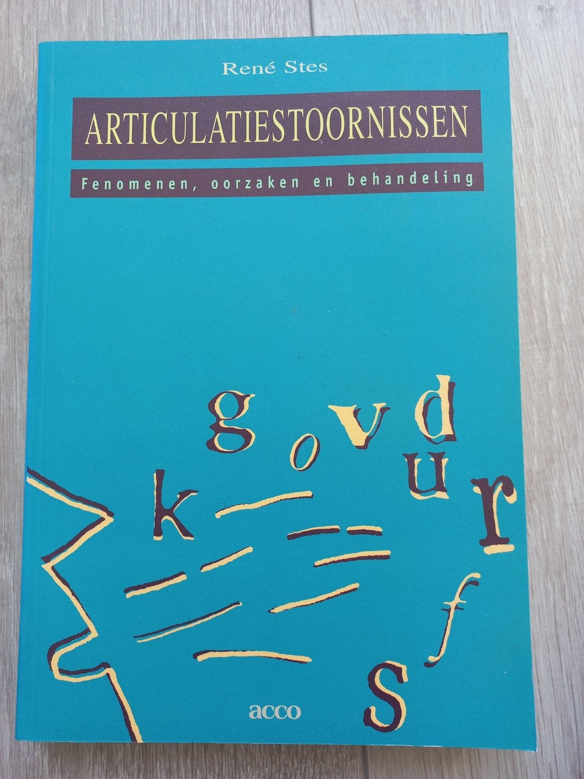 Articulatiestoornissen - Stes, Ophalen of Verzenden, Alpha, Zo goed als nieuw, HBO