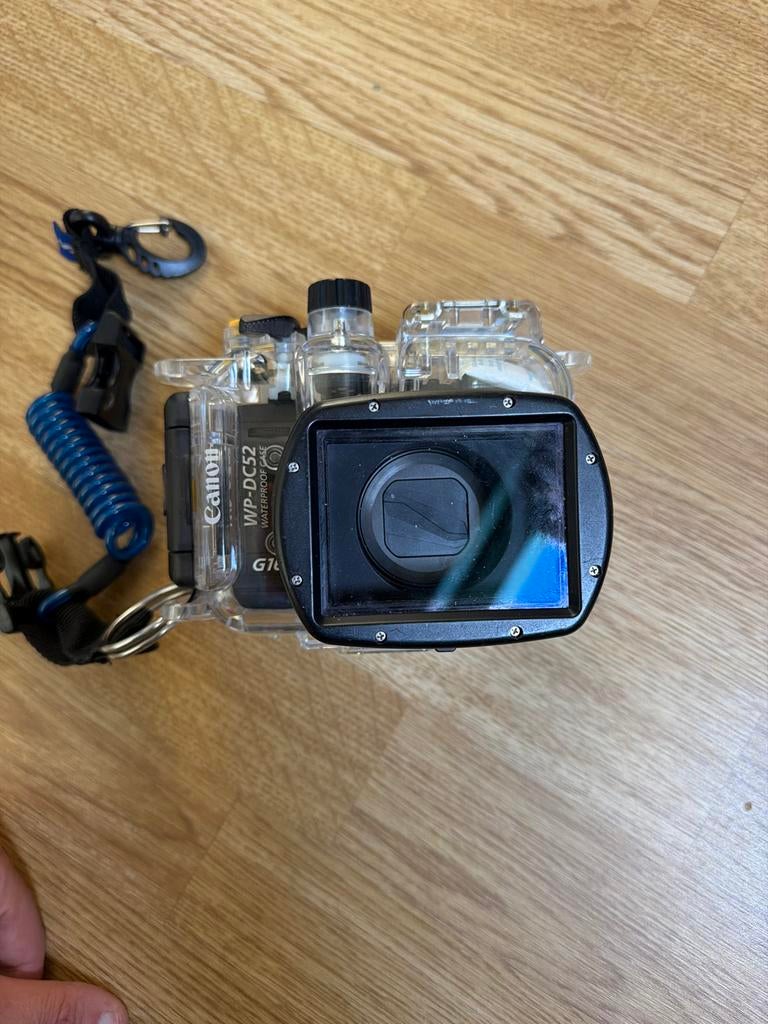 Canon PowerShot G16 Duikset met WP-DC11 Onderwaterhuis, Ophalen, Gebruikt, 10 t/m 40 meter, Complete set