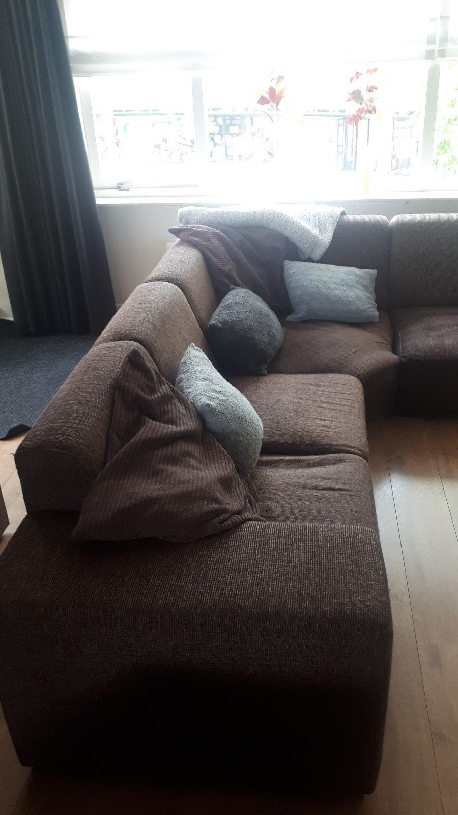 Hoekbank. Gratis, Ophalen, Gebruikt
