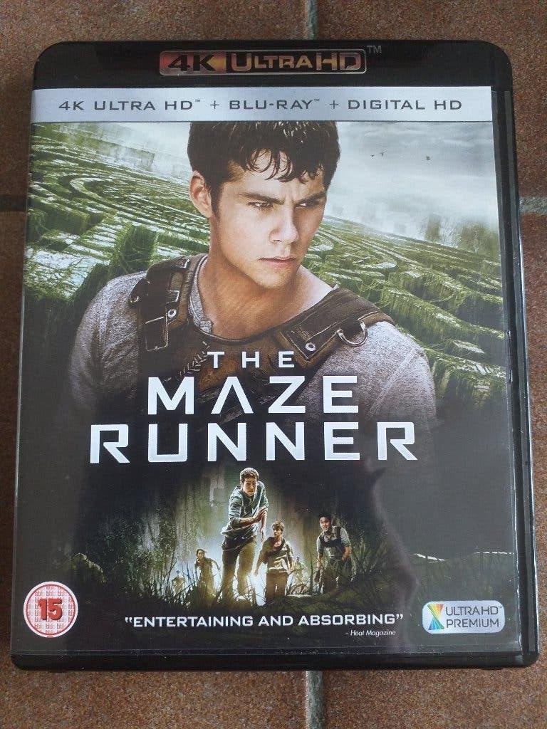 The Maze Runner 4K Bluray + 2D Bluray, Engels, Vanaf 16 jaar, Film, Science Fiction en Fantasy