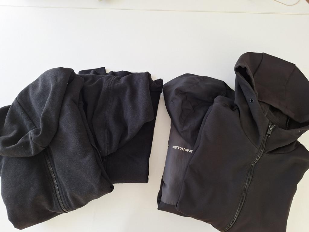 Kleding pakket,medium 2 zwarte vesten en 2 zomerjassen, Ophalen of Verzenden, Gedragen, Maat 48/50 (M), Zwart