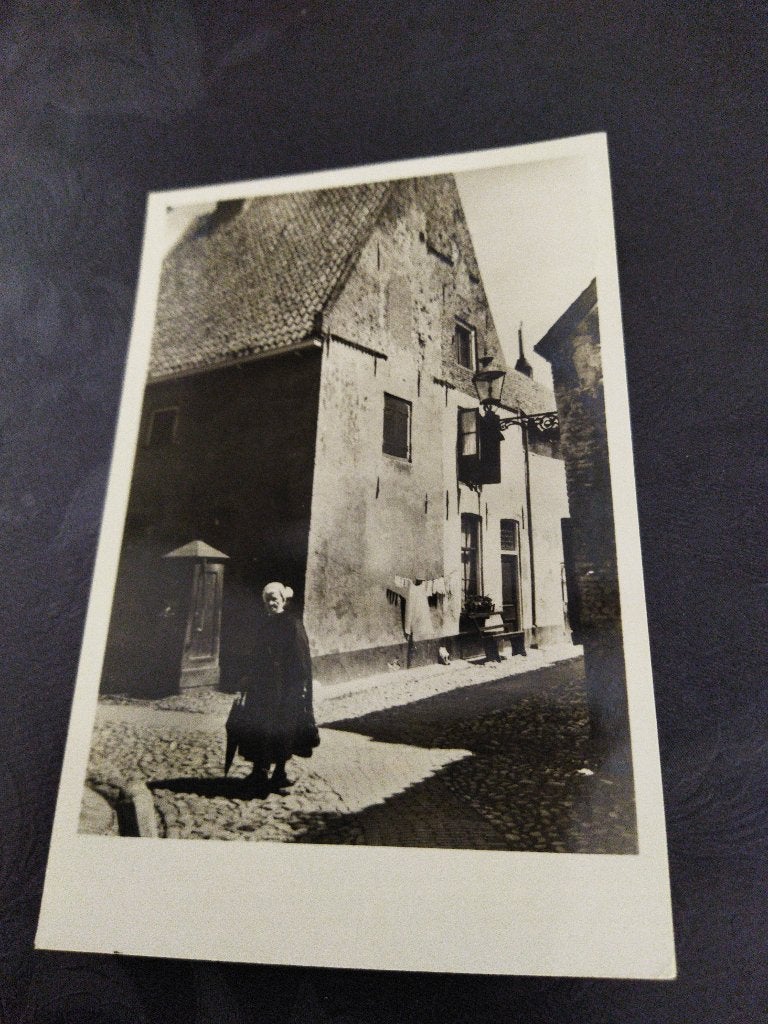 Oude ansichtkaart Elburg, Verzamelen, Ansichtkaarten | Nederland, Ophalen of Verzenden, 1940 tot 1960, Gelderland