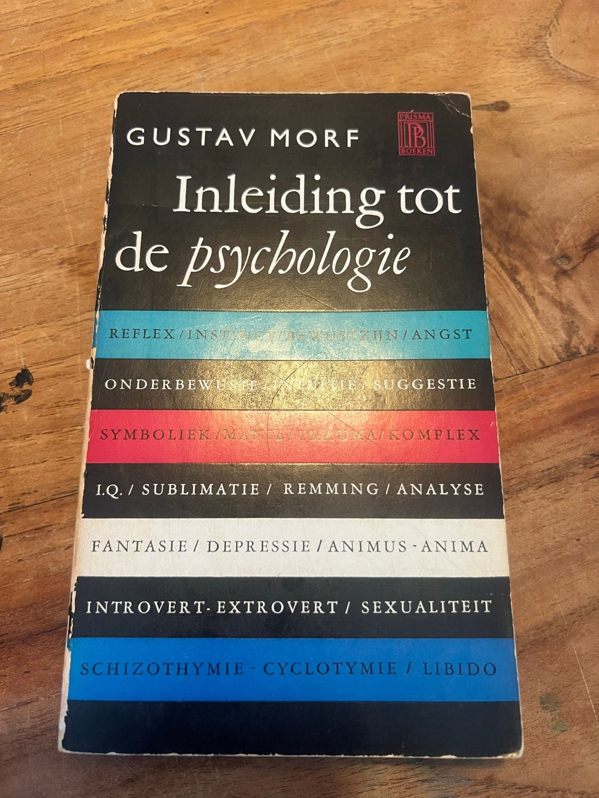 Inleiding tot de psychologie - Gustav Morf, Ophalen of Verzenden, Gelezen, Overige onderwerpen