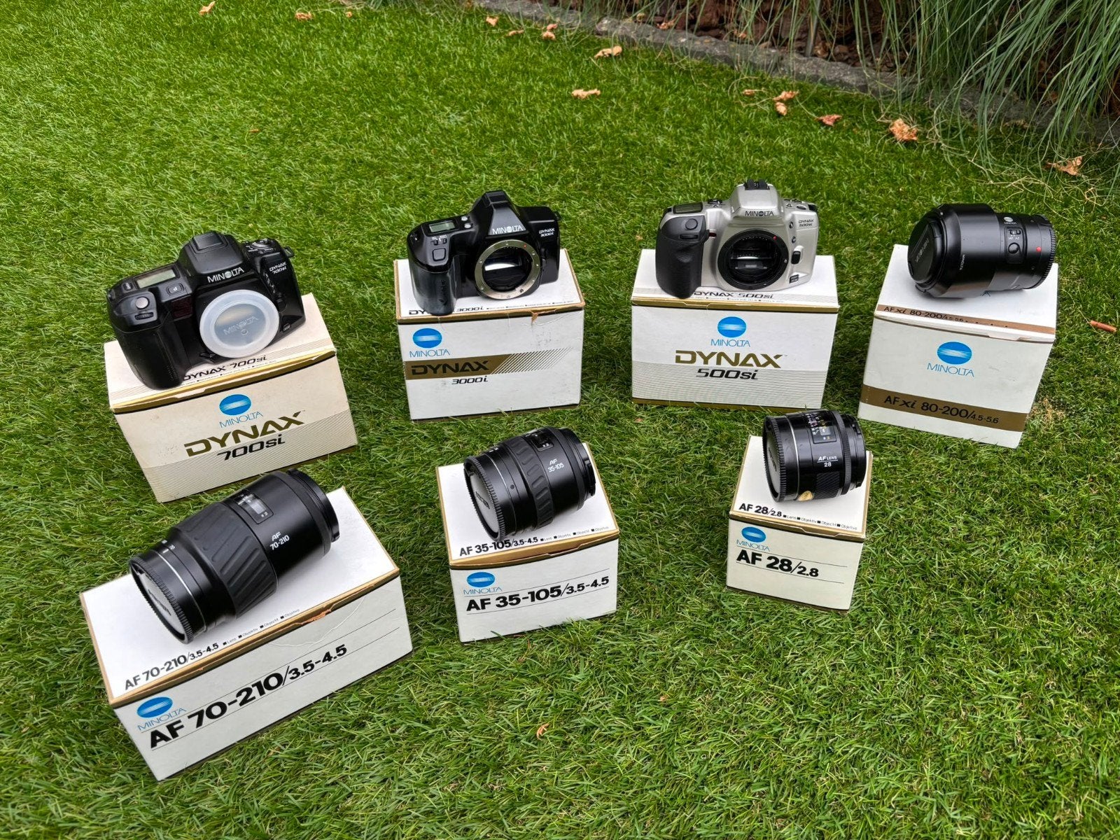 Minolta vintage fototoestellen en lenzen, nieuw in verpakkin, Ophalen of Verzenden, Nieuw, Minolta