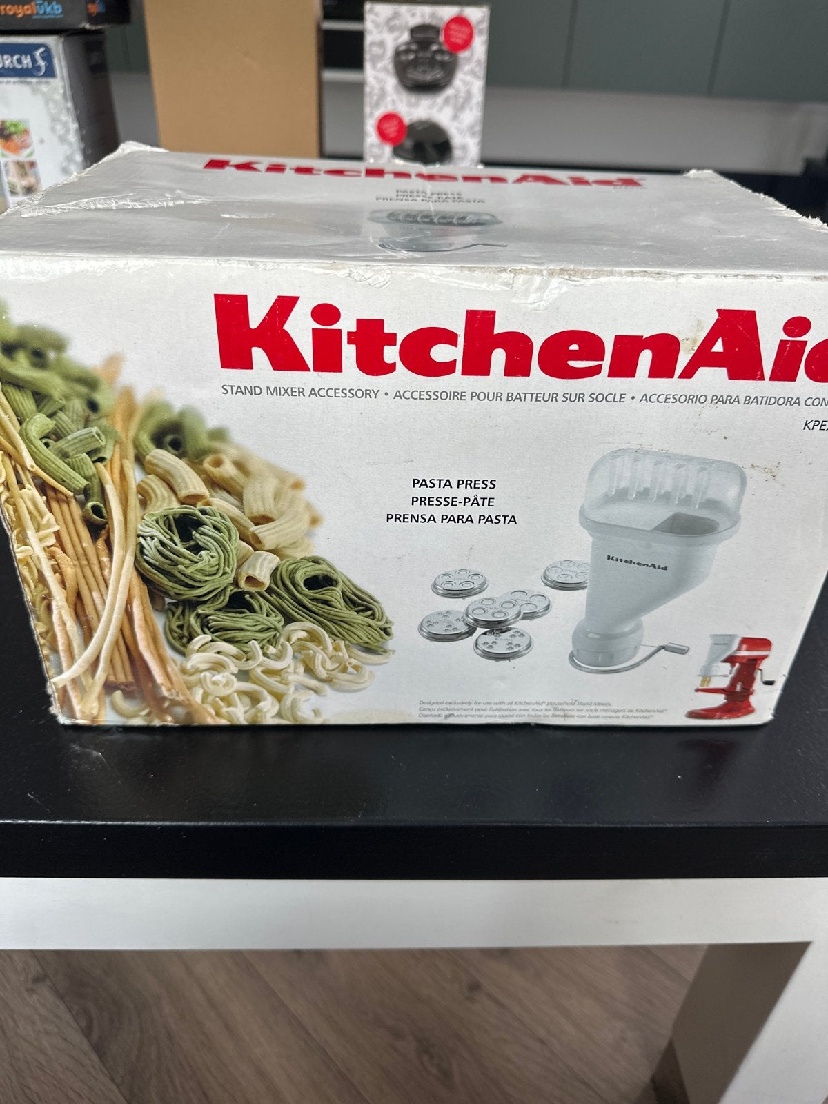 KitchenAid Pasta Pers - Maak zelf verse pasta!, Kunststof, Nieuw, Ophalen of Verzenden, Pastamachine