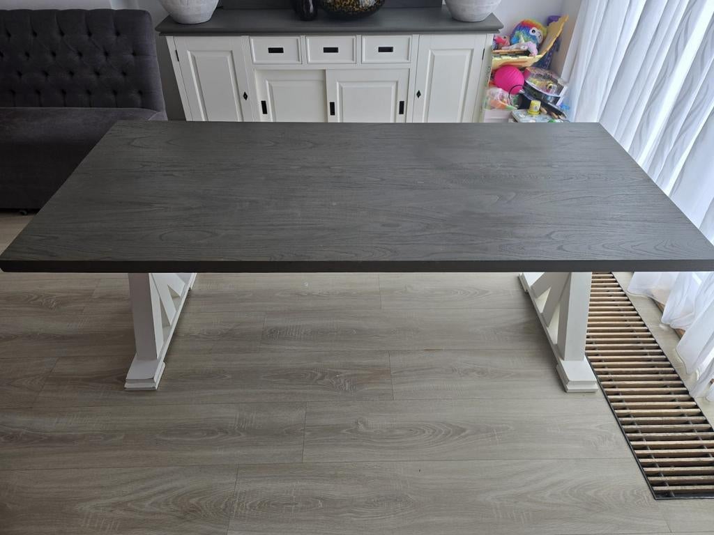 Compleete inboedel Eettafel, Dressoir  Buffetkast, Spiegel, Ophalen of Verzenden