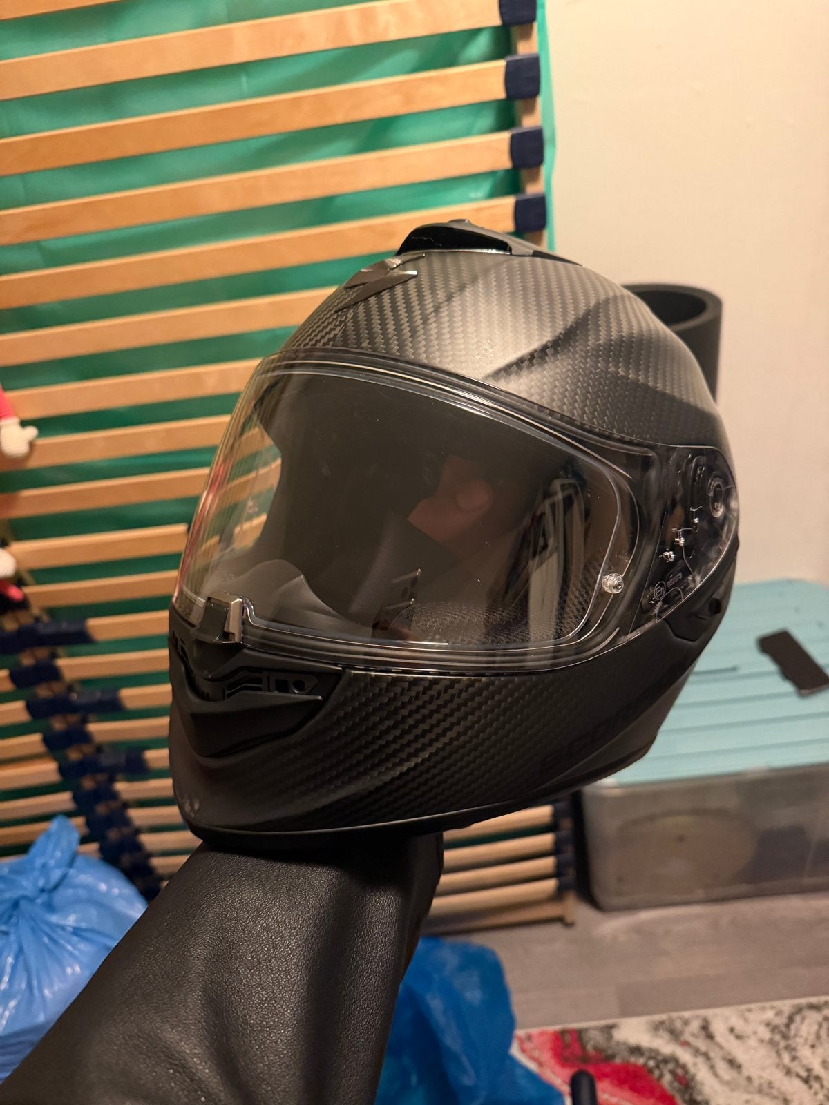 Scorpion EXO-1400 Carbon Air Integraalhelm - Maat M, Overige merken, Heren, Ophalen of Verzenden, Nieuw zonder kaartje