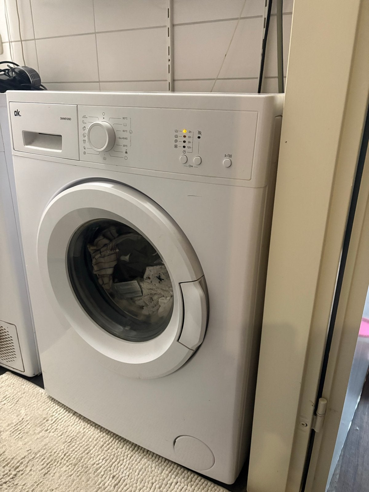 OK. Wasmachine - Betrouwbaar en Efficiënt, Witgoed en Apparatuur, Wasmachines, 6 tot 8 kg, Ophalen of Verzenden, Voorlader, Kort programma