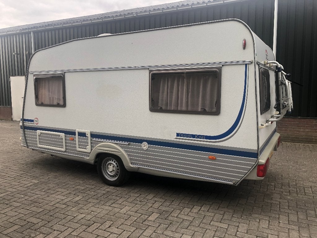 TEC Travel King 450 met voortent, Vast bed, Standaardzit, 750 - 1000 kg, Particulier
