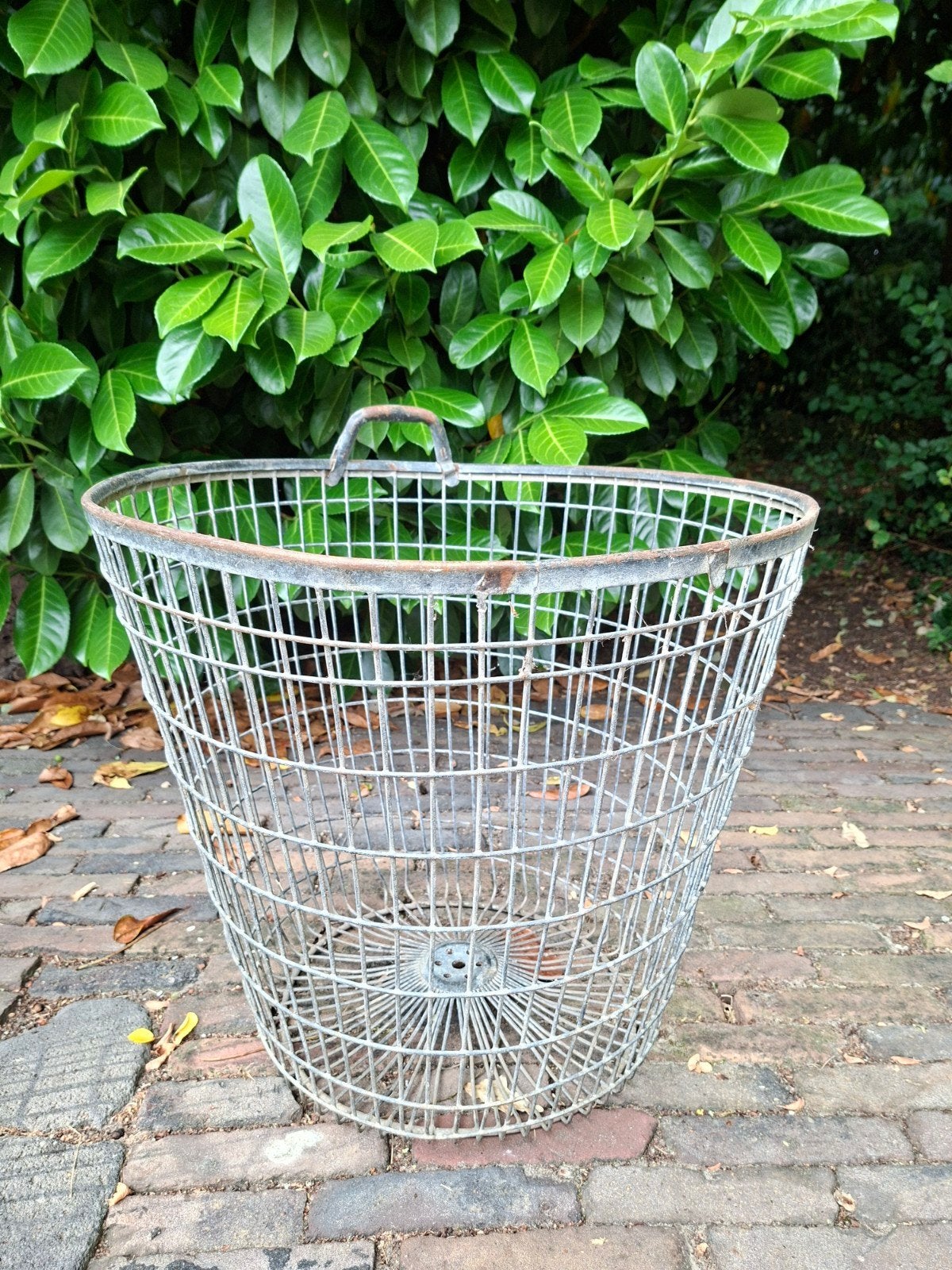 Zinken aardappelmand, draadmand, Ophalen of Verzenden, Gebruikt, Minder dan 10 meter, Raster