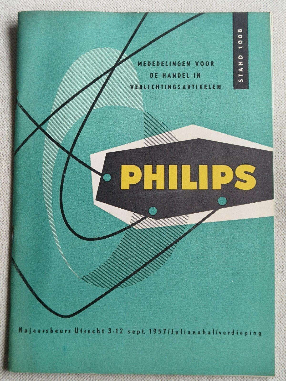 PHILIPS, 1957, CATALOGUS JAARBEURS , VERLICHTING E.D., Ophalen of Verzenden, Gelezen