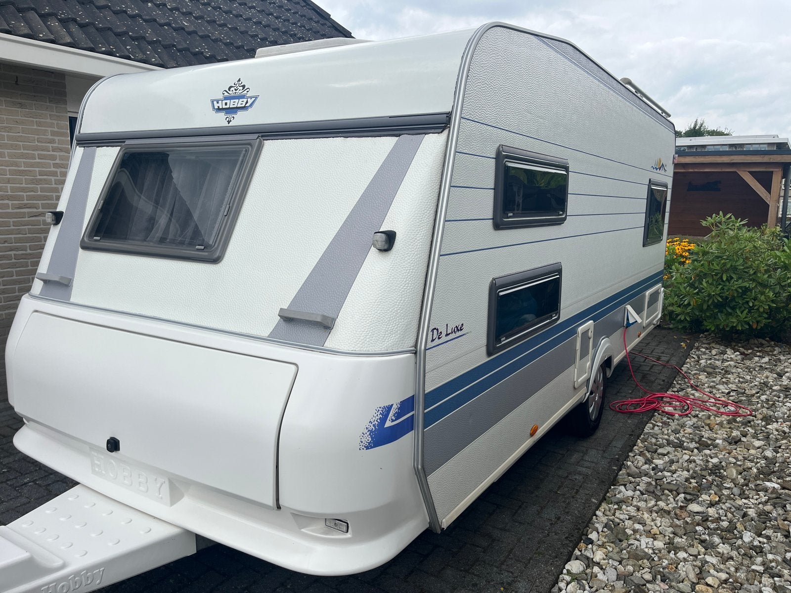 Hobby De Luxe Caravan 495 UK, Vast bed, Hobby, Particulier, Tot en met 6