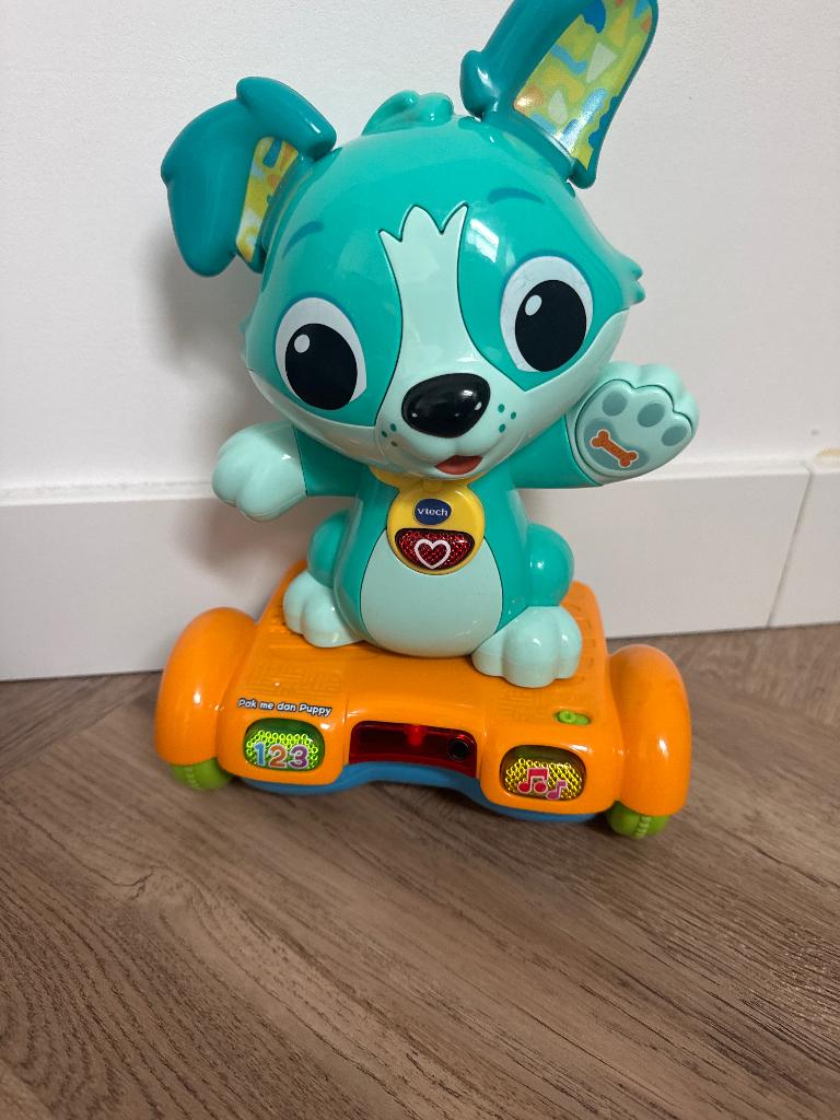 Vtech pak me dan puppy, Ophalen, Zo goed als nieuw, 2 tot 4 jaar