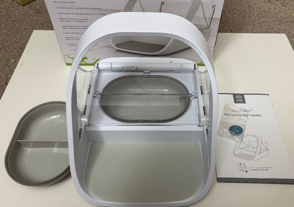 Surefeed Microchip Pet Feeder voerbak, Ophalen of Verzenden, Zo goed als nieuw