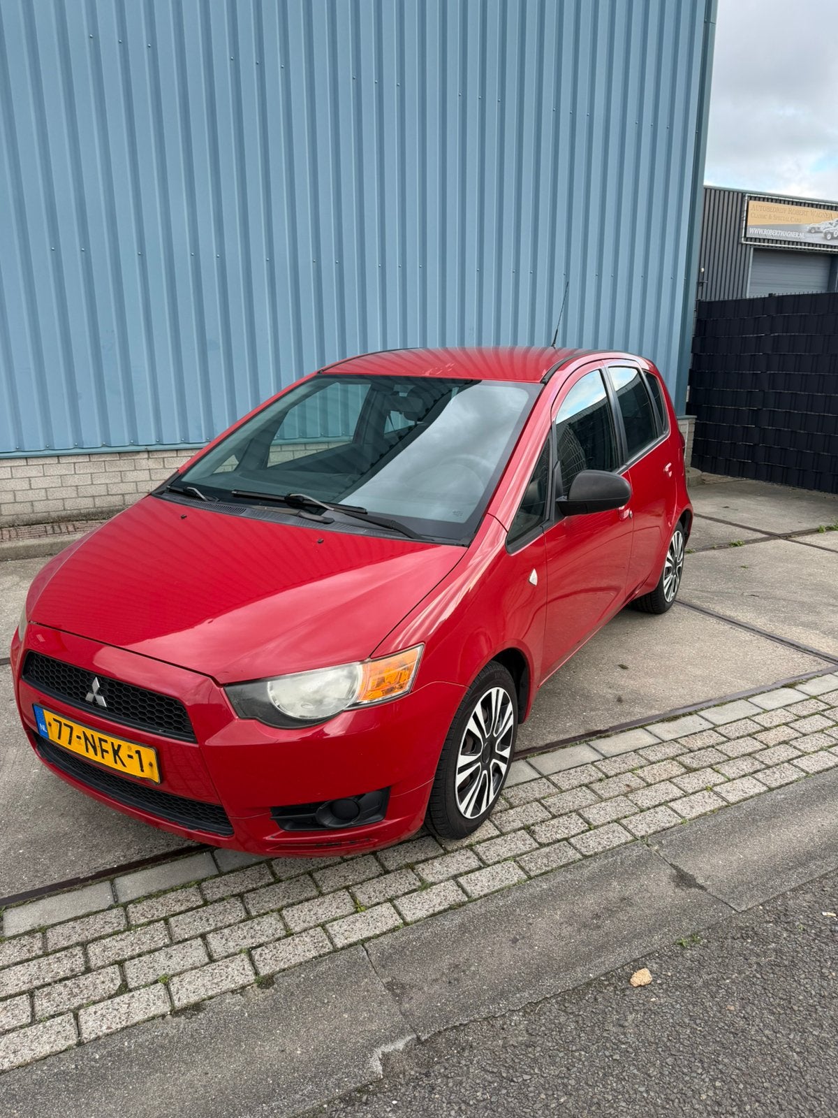 Mitsubishi Colt 1.1 5-DR 2010 Rood, Auto's, 74 pk, Colt, Origineel Nederlands, Bedrijf