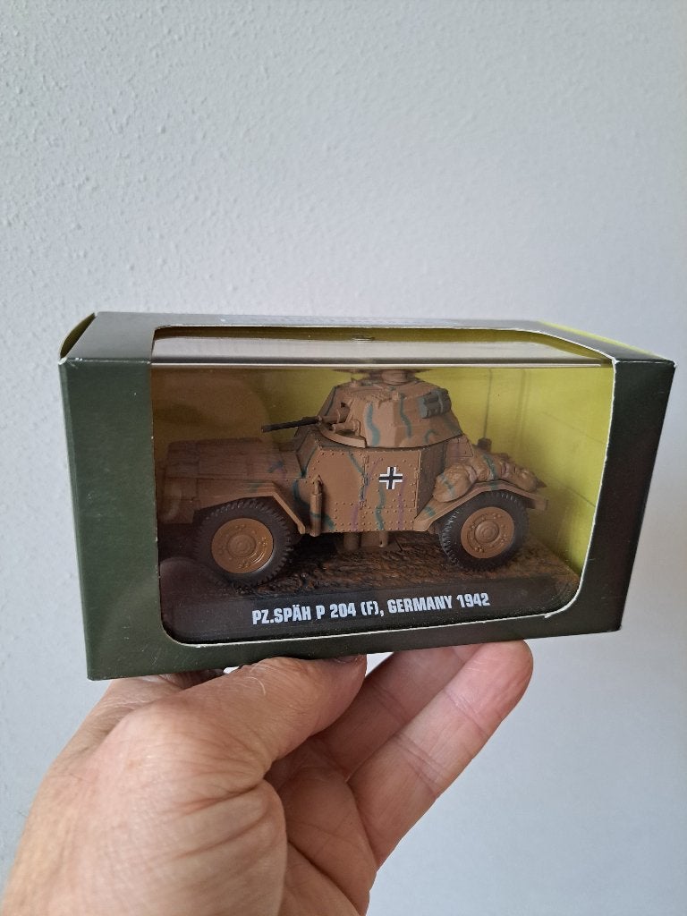 PZ. Spähwagen P 204 (F) Duitsland 1:43 Atlas 7123116, Ophalen of Verzenden, Nieuw, Auto