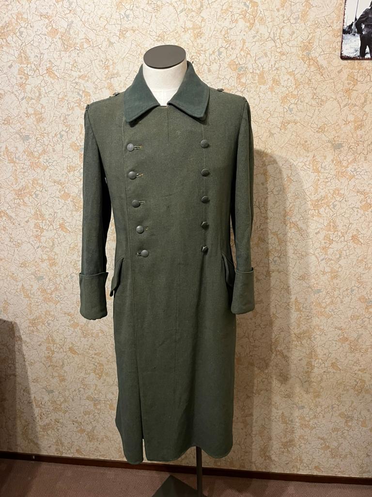 Ww2 Duiste WH mantel origineel, Ophalen of Verzenden, Duitsland