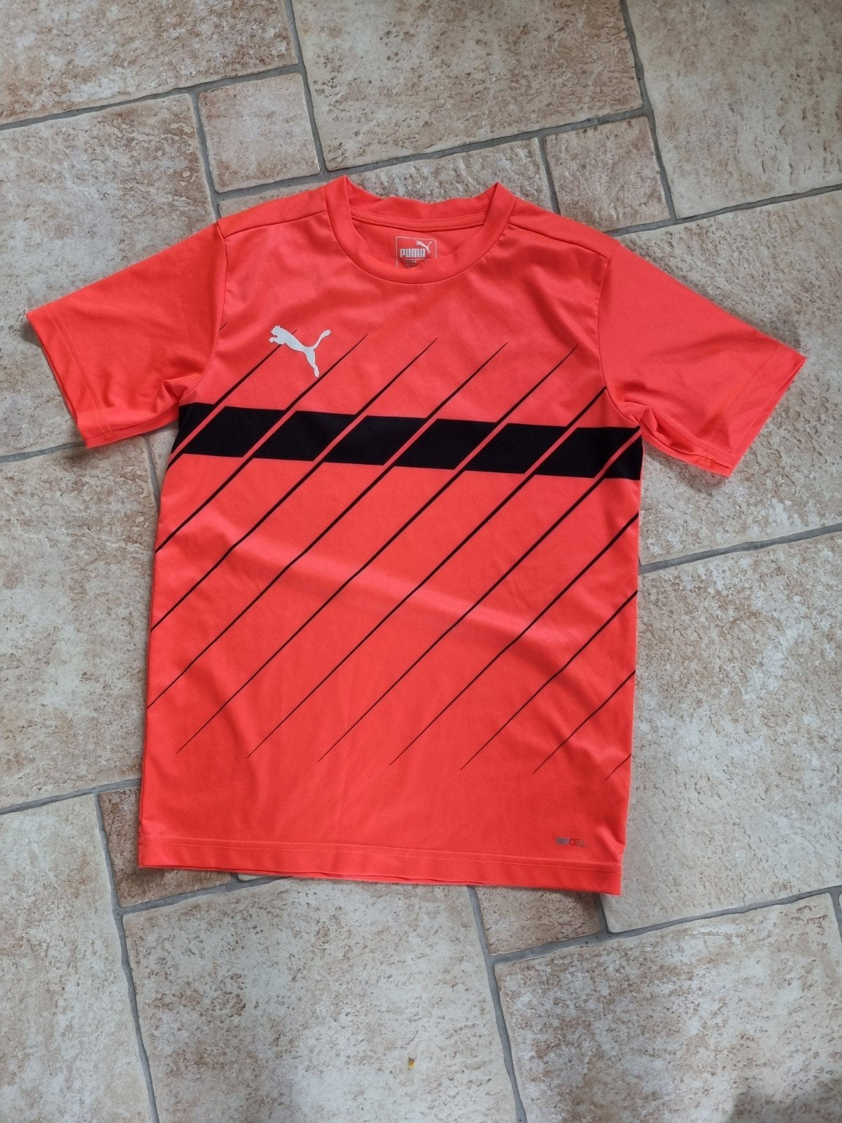 Nieuw oranje puma sport shirt maat 164, Puma, Ophalen of Verzenden, Jongen, Nieuw