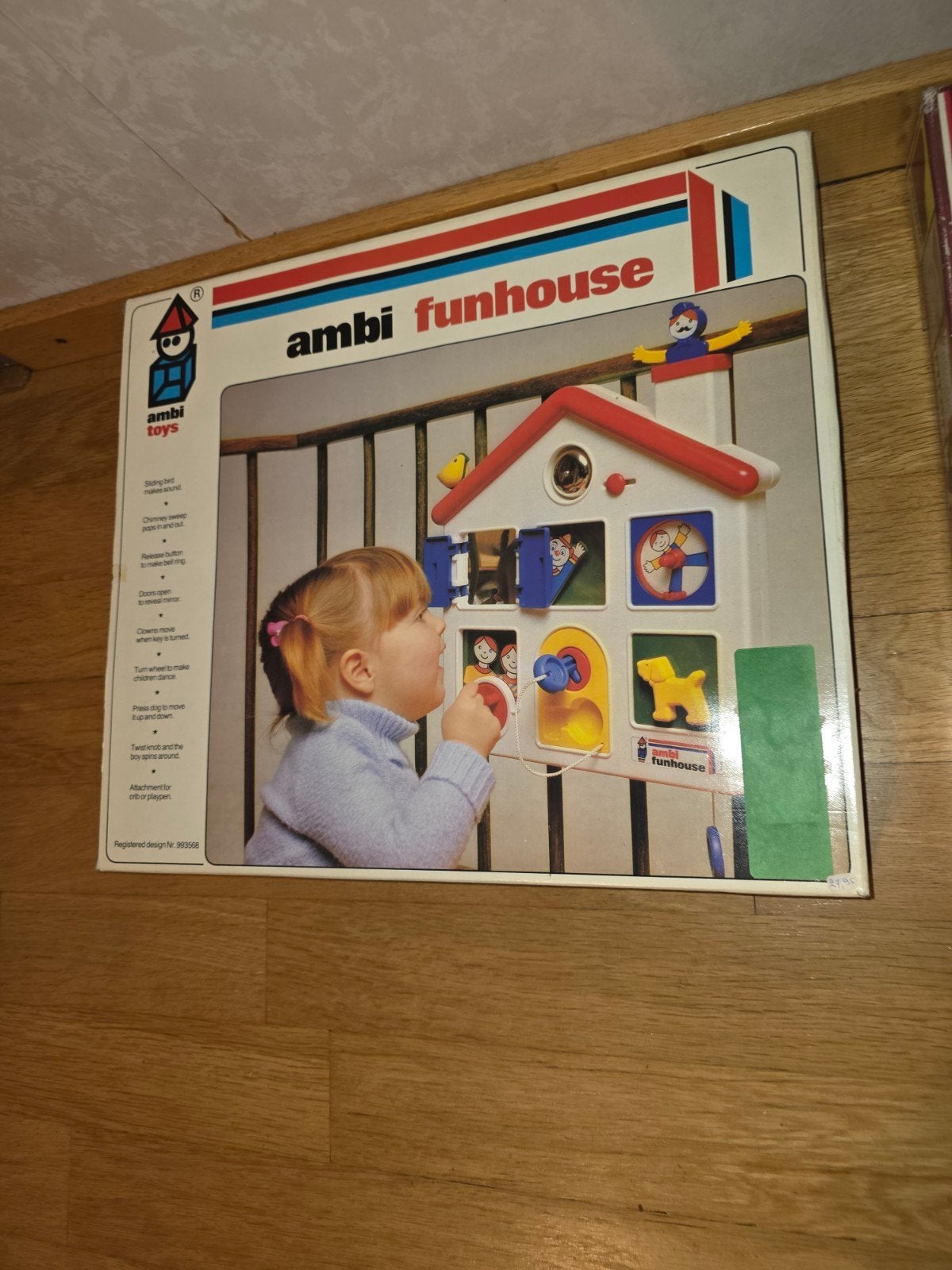 Ambi Toys Funhouse - Vintage Baby Speelgoed, Ophalen of Verzenden, Zo goed als nieuw