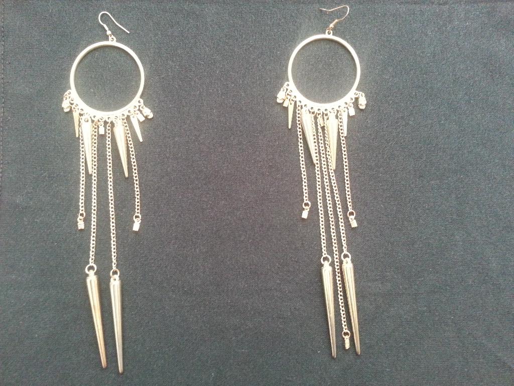 Bijouterie goudkleurige oorbellen (voor gaatjes), Sieraden, Tassen en Uiterlijk, Oorbellen, Overige materialen, Hangers, Ophalen of Verzenden