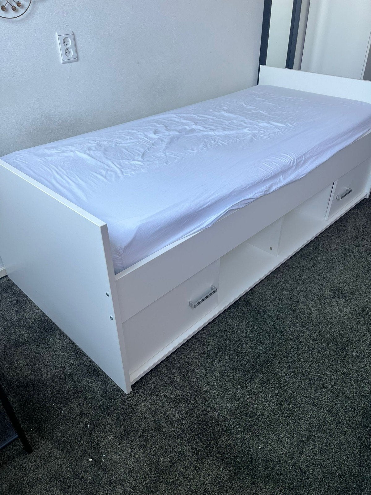 Beterbed kinderbed 90x200 cm, 85 tot 100 cm, Zo goed als nieuw, 180 cm of meer, Ophalen