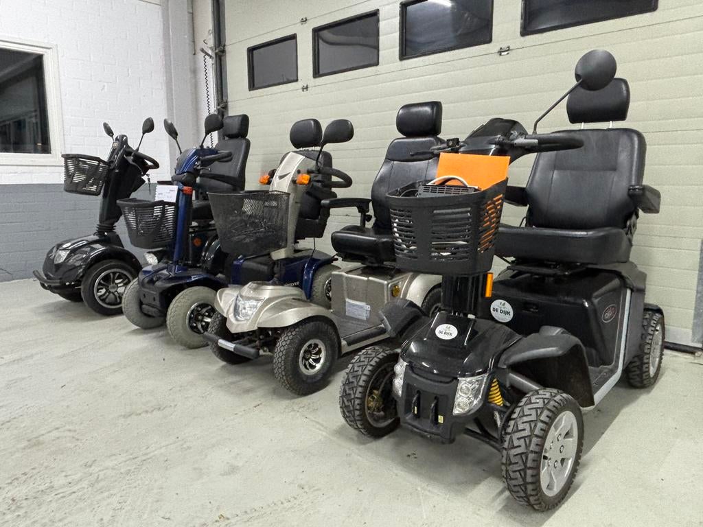 Scootmobiel - Huren / Huurkoop / Verkoop, Diversen, Brommobielen en Scootmobielen, Ophalen, 46 km of meer, 16 km/u of meer