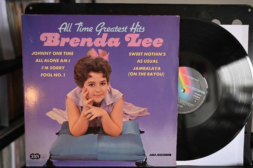 2LP1980 Brenda Lee - All time Greatset Hits, Beschermende buitenhoes, Pop, Ophalen of Verzenden, Zo goed als nieuw