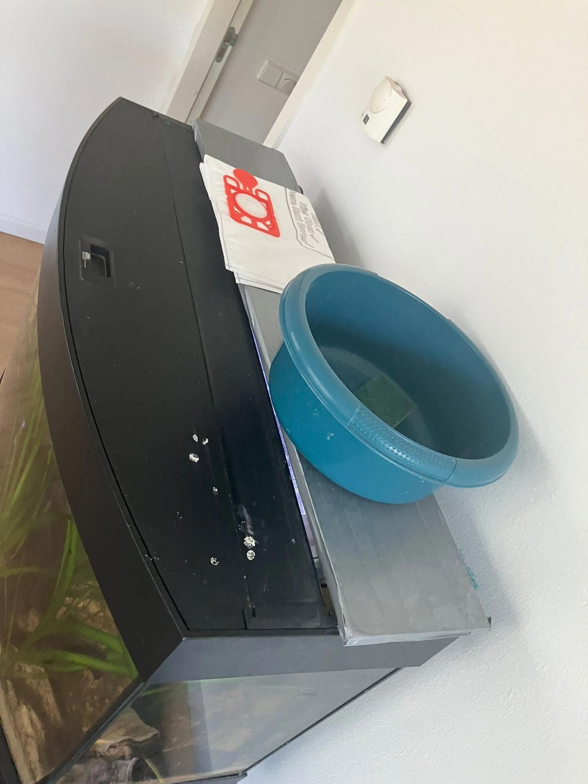 Juwel 260l aquarium (Zwart), Dieren en Toebehoren, Ophalen, Gebruikt, Verwarming, Leeg aquarium